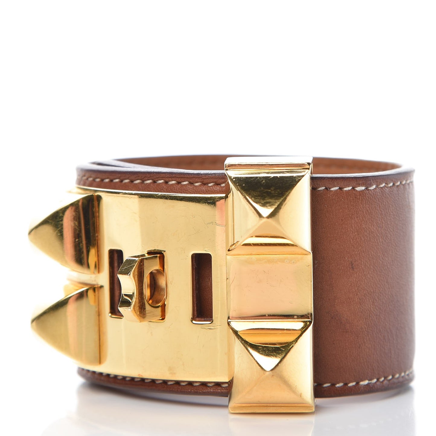 Barenia Collier de Chien CDC Bracelet S Fauve