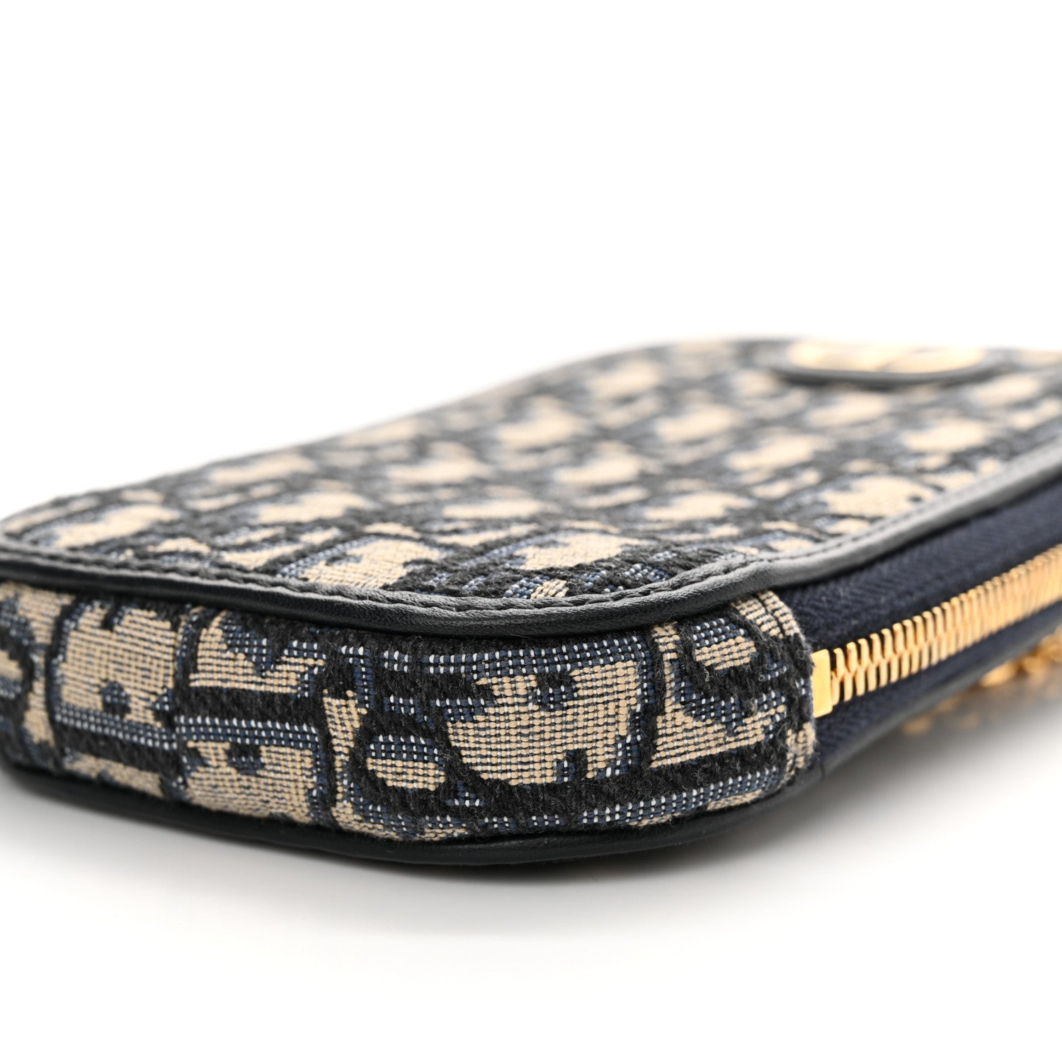 Christian Dior Oblique 30 Montaigne Phone Holder Blue 10 of 11