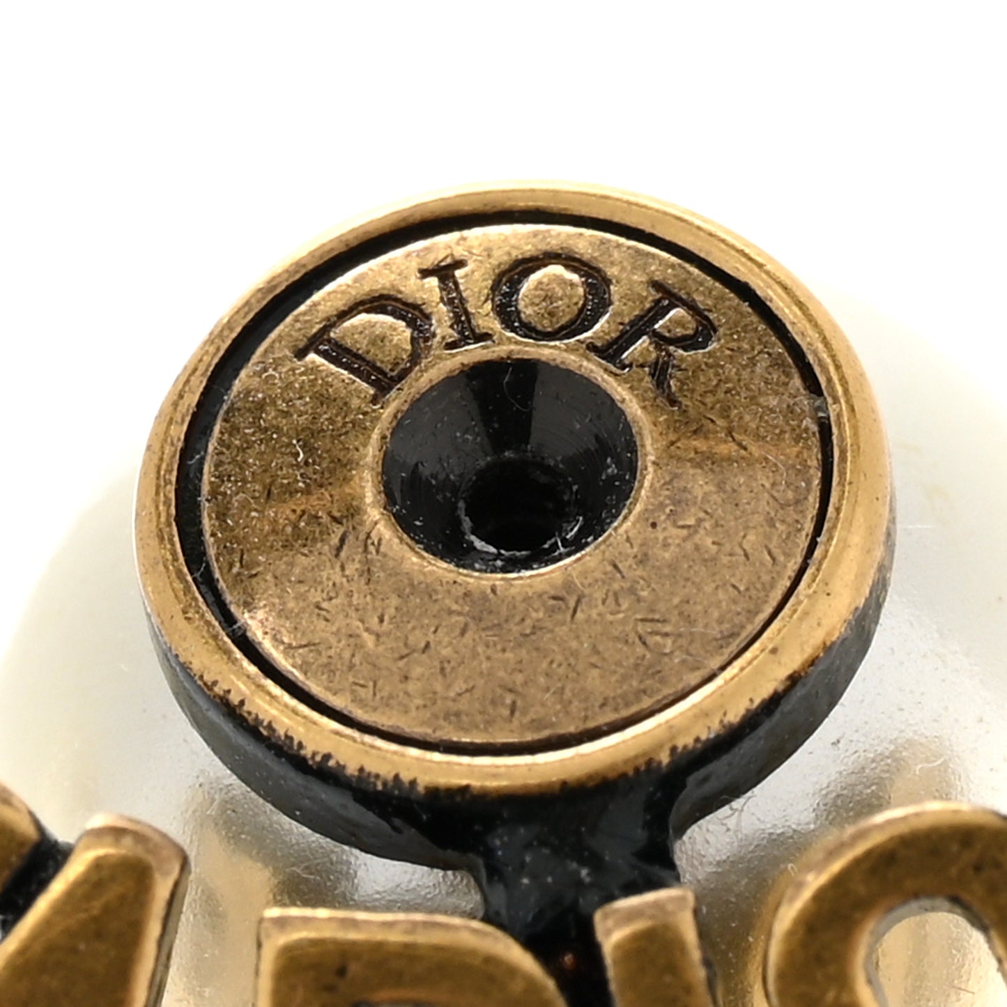 Pearl J'Adior Dior Tribal Earrings