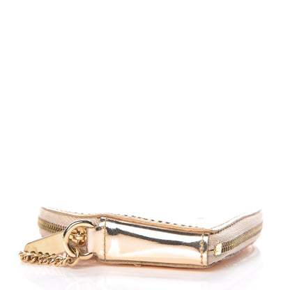 Louis Vuitton Monogram Miroir Heart Coin Purse Gold 4 of 8