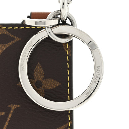 Louis Vuitton Monogram LV Chocolate Bar Bag Charm Key Holder 2 of 3
