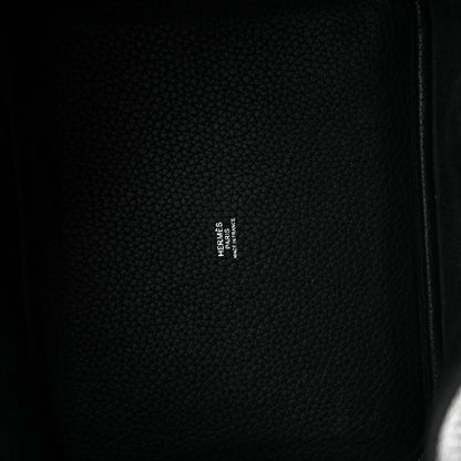 Hermes Taurillon Clemence Picotin Lock 22 MM Black 5 of 10