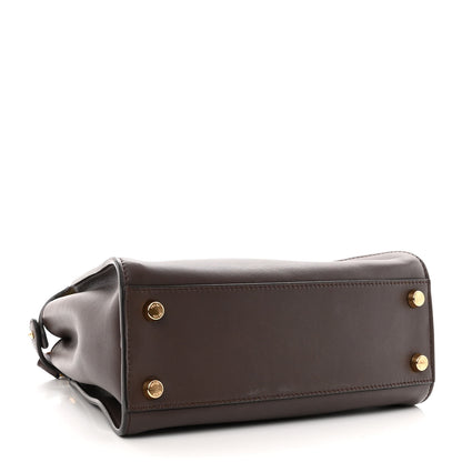 Fendi Vitello Tahiti Burro Bi-Color Medium Peekaboo Iconic Essentially Satchel Maya Purple Rain 4 of 10