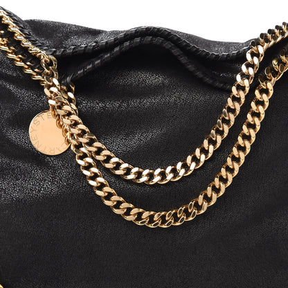 Stella McCartney Shaggy Deer Falabella Fold Over Tote Black 10 of 10
