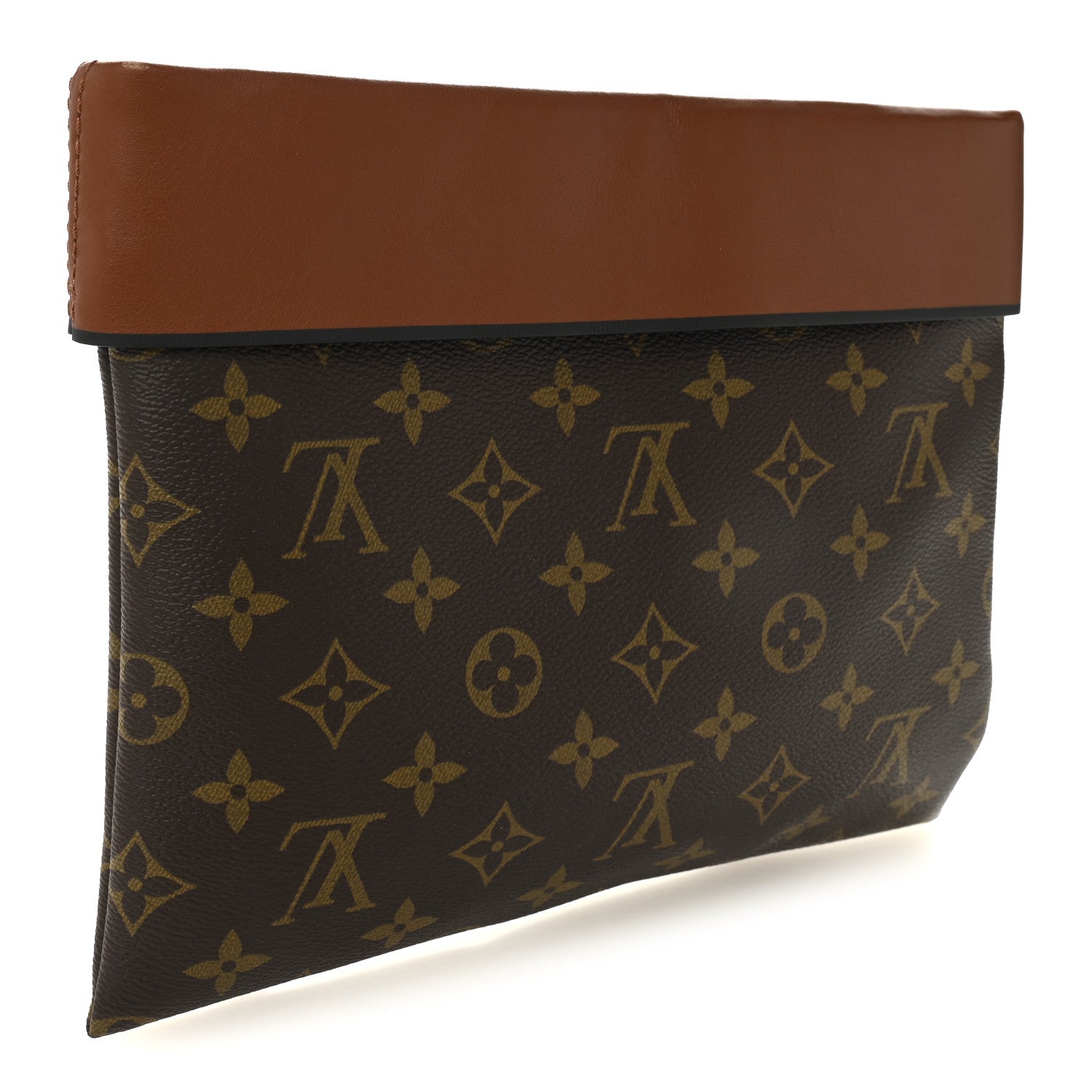 Louis Vuitton Monogram Tuileries Pochette Caramel 2 of 7