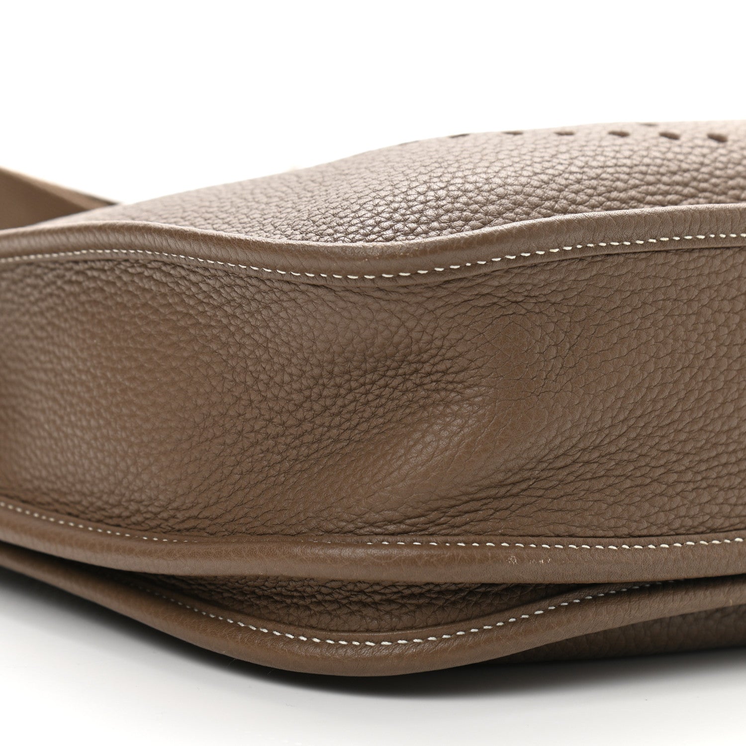 Hermes Taurillon Clemence Evelyne III PM Etoupe 9 of 11