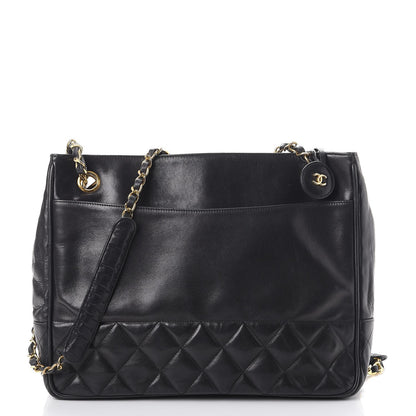Chanel Lambskin Quilted Shoulder Bag Black 1 of 14