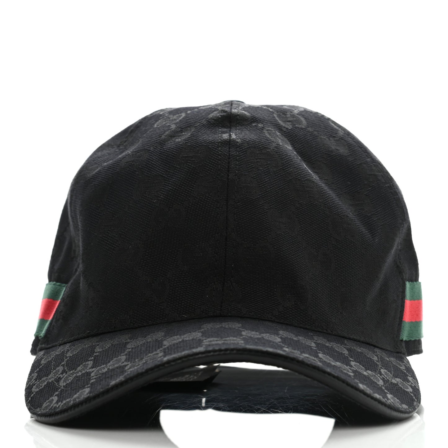 Monogram Web Baseball Hat M Black