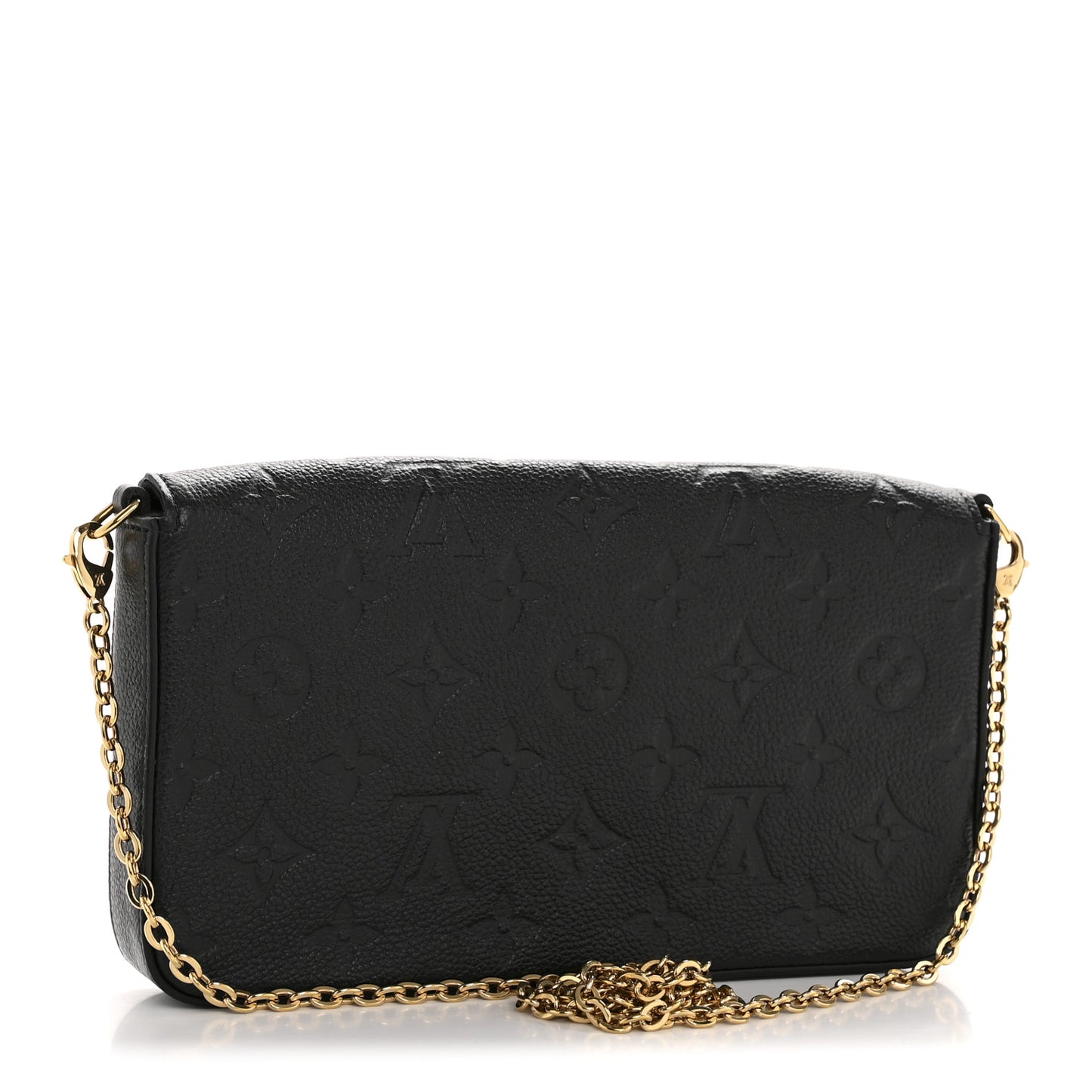 Empreinte Pochette Felicie Chain Wallet Black