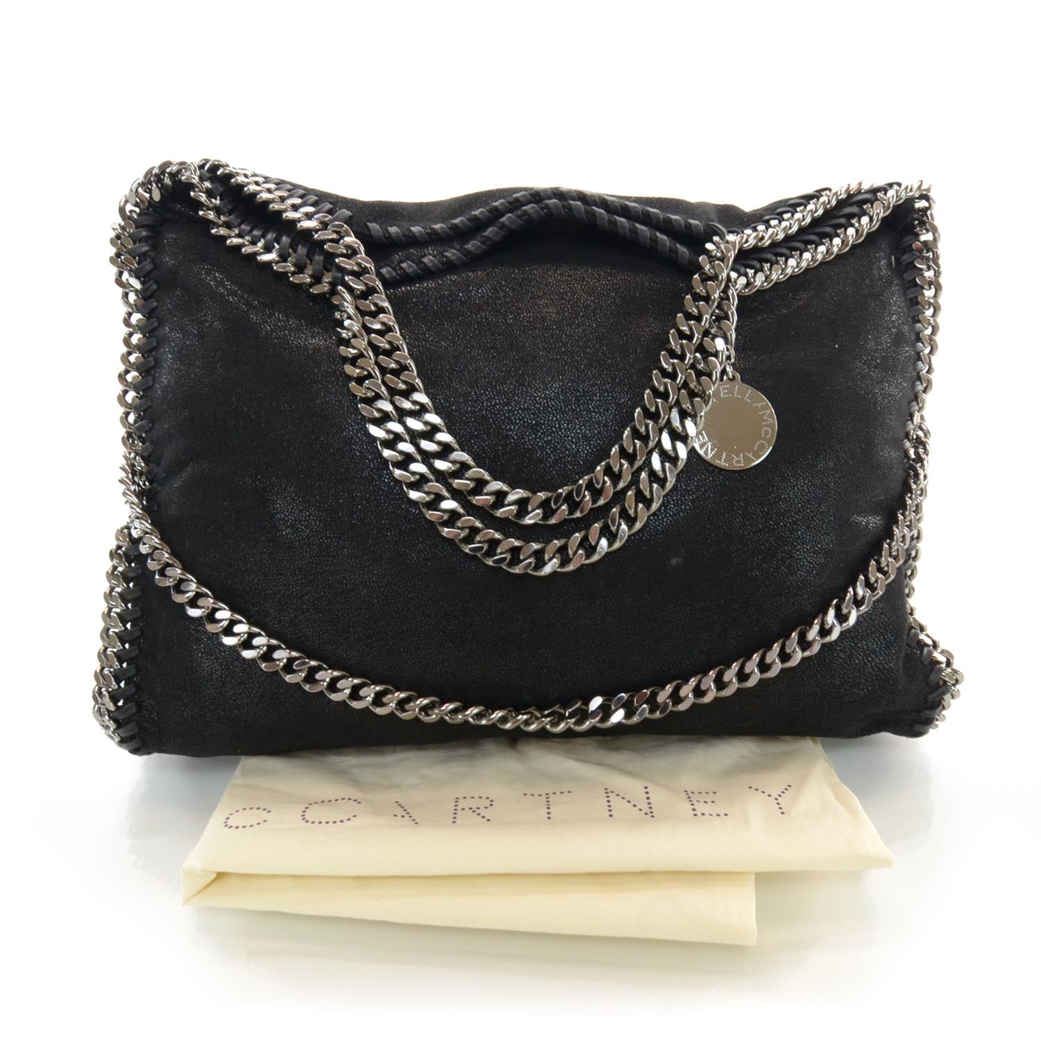 Stella McCartney Faux Leather Falabella Tote Black 3 of 7