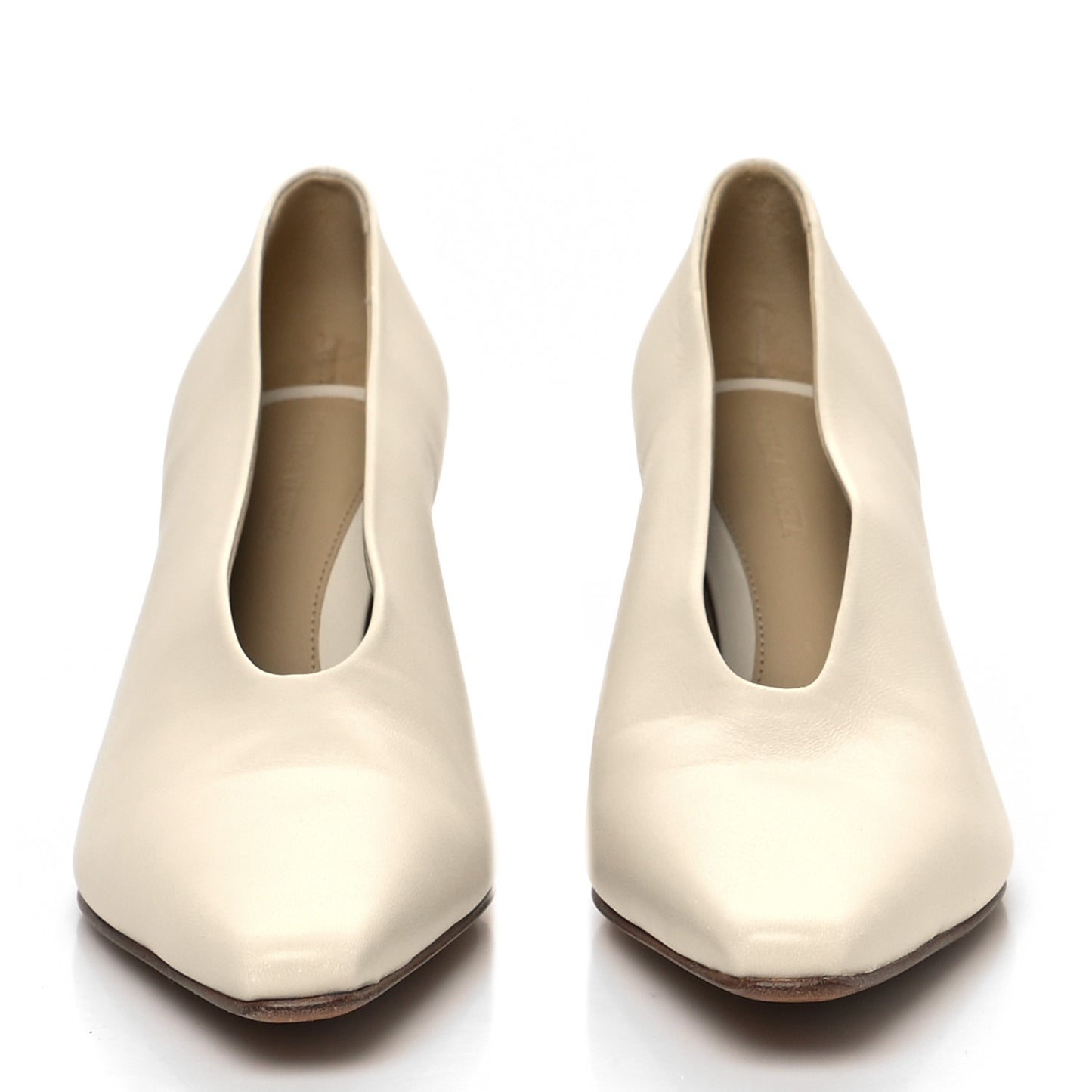 Nappa Almond Pumps 39 Sea Salt