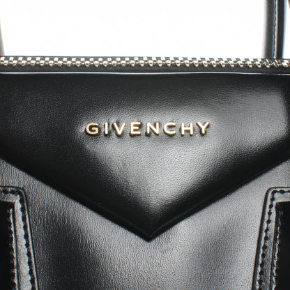 Givenchy Shiny Lord Calfskin Medium Antigona Black 3 of 8