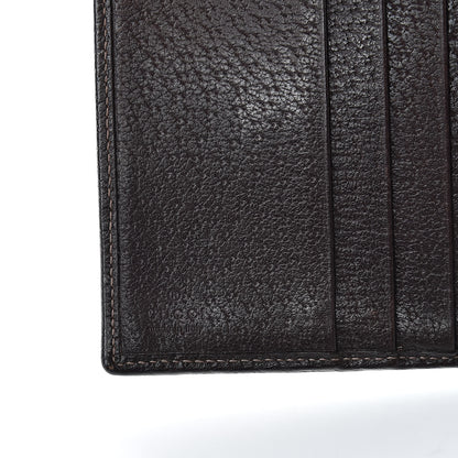 Gucci Monogram D Ring Compact Wallet Dark Brown 6 of 14
