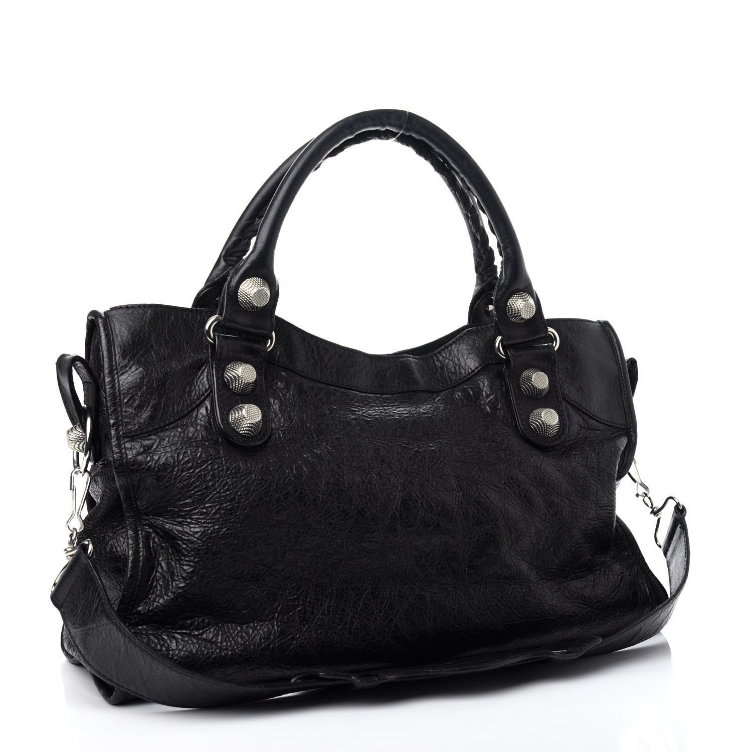 Balenciaga Agneau Giant 21 Silver Hardware City Black 4 of 11