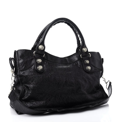 Balenciaga Agneau Giant 21 Silver Hardware City Black 4 of 11