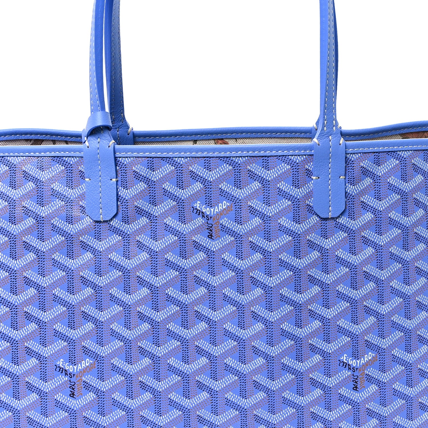 Goyard Goyardine Le Jardin Saint Louis PM Iris 9 of 11