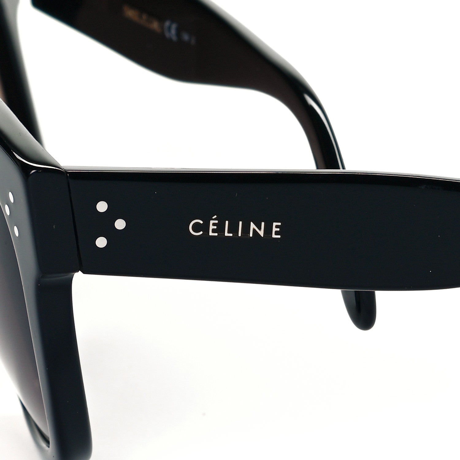 Celine New Audrey Sunglasses CL 41805/S Black 4 of 6