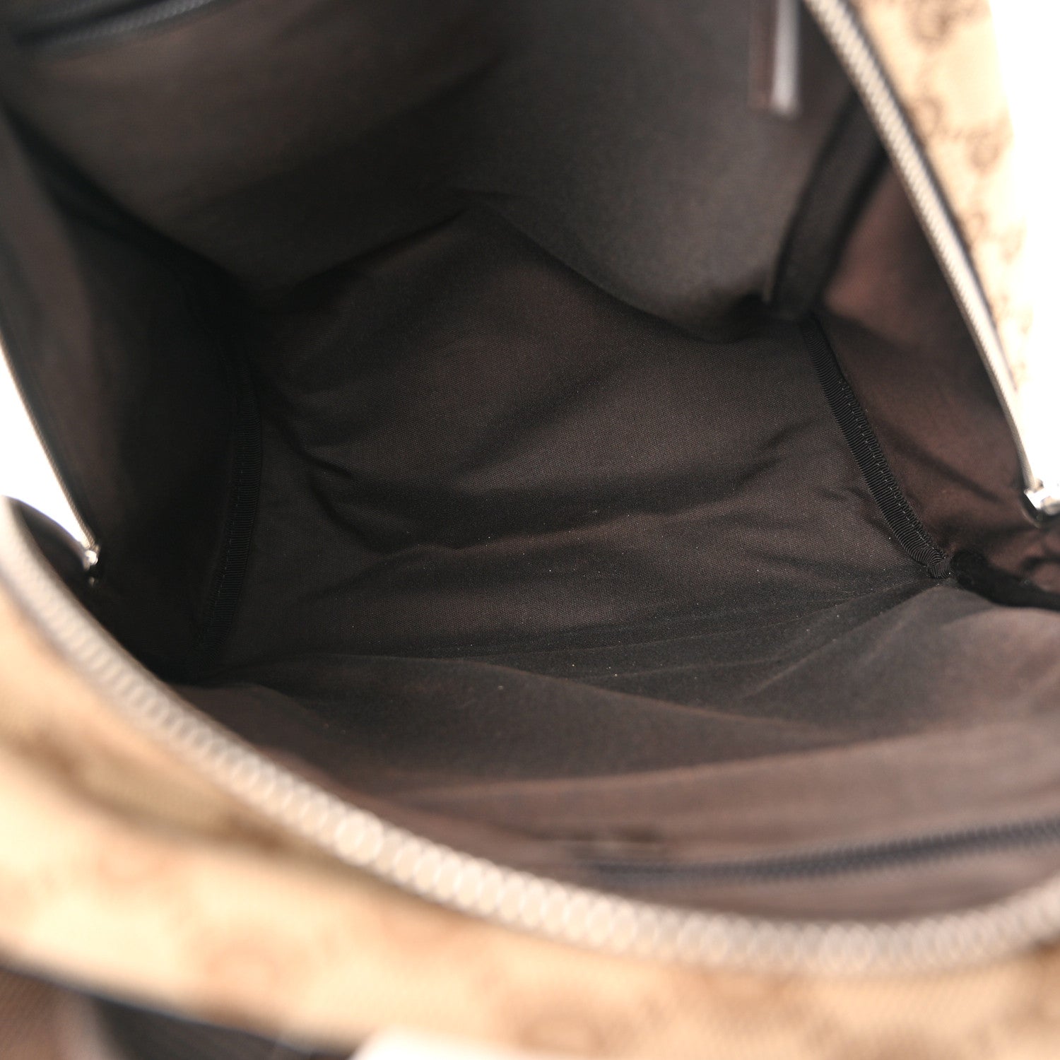 Gucci Monogram Travel Backpack Dark Brown 5 of 10