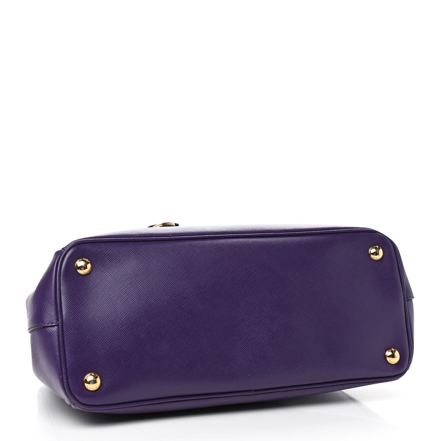 Saffiano Galleria Double Zip Tote Viola