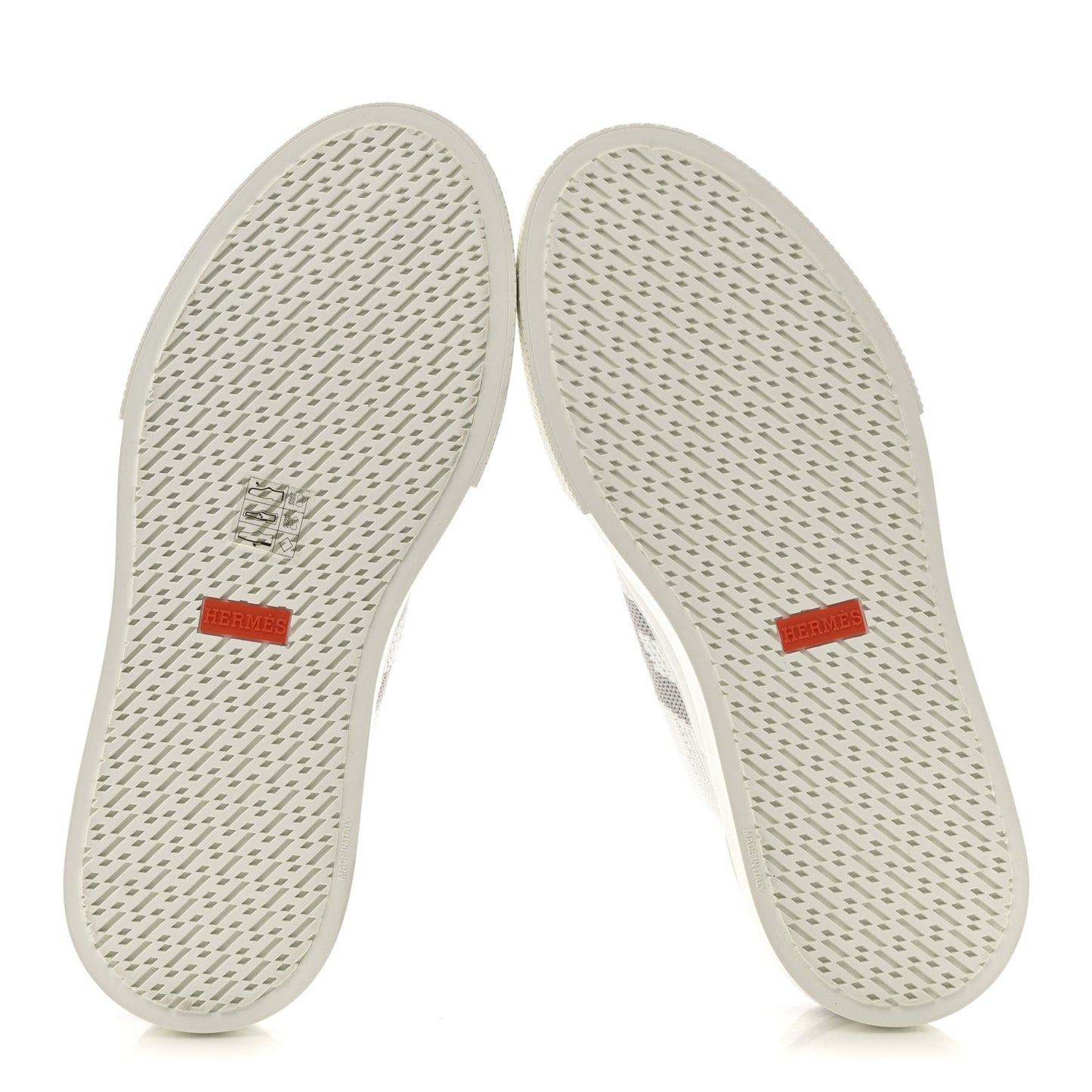 Calfskin Deep Sneakers 38 White Multicolor