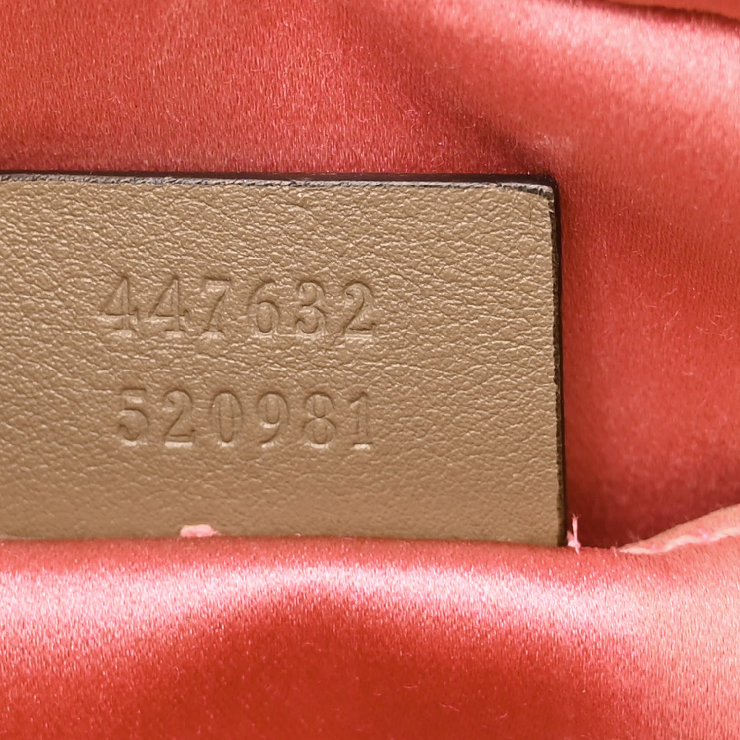 Gucci Velvet Matelasse Small GG Marmont Chain Shoulder Bag Taupe 7 of 14