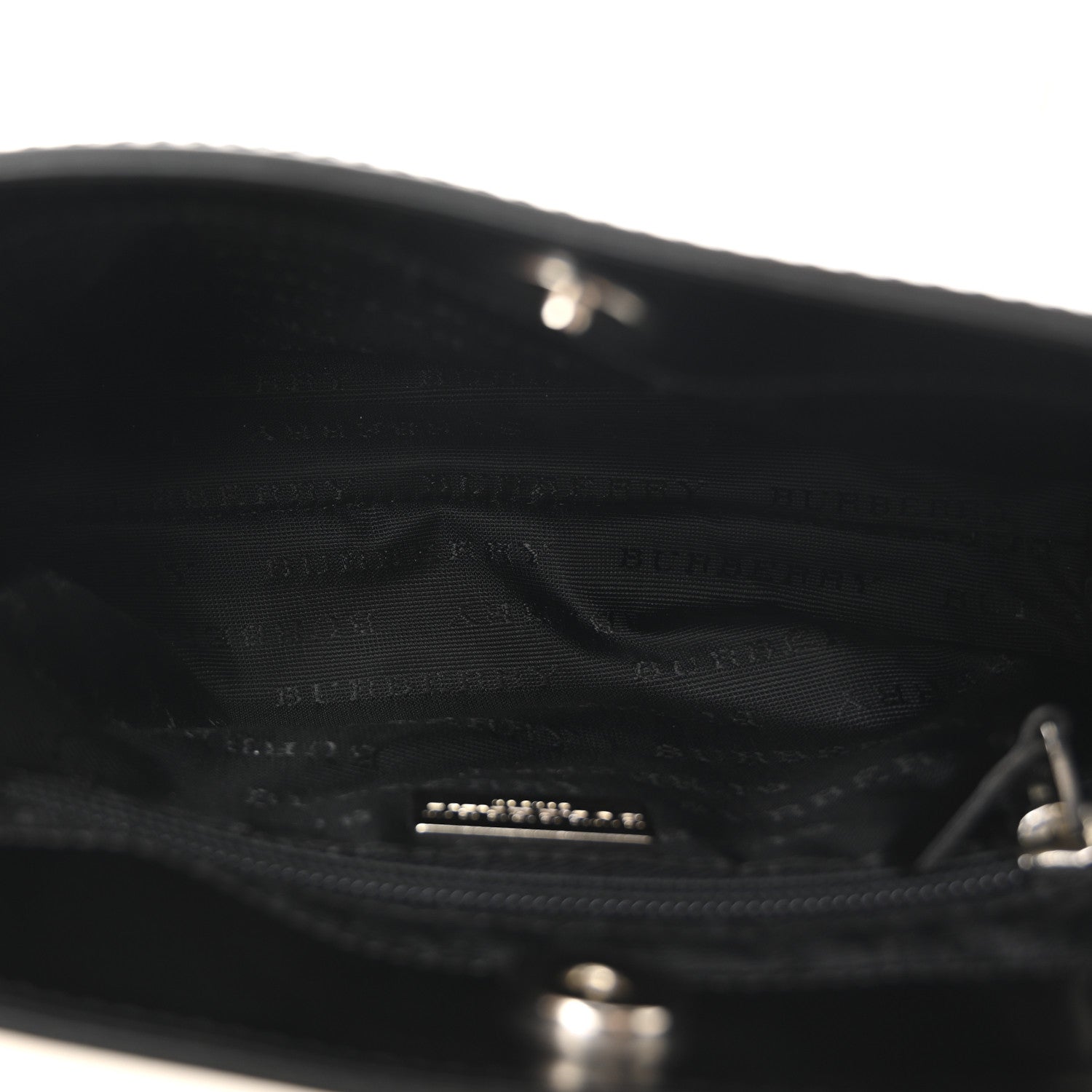 Burberry Vintage Check Shoulder Bag Black 5 of 10