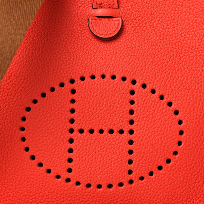Hermes Taurillon Maurice Amazone Evelyne TPM Capucine Gold 8 of 11