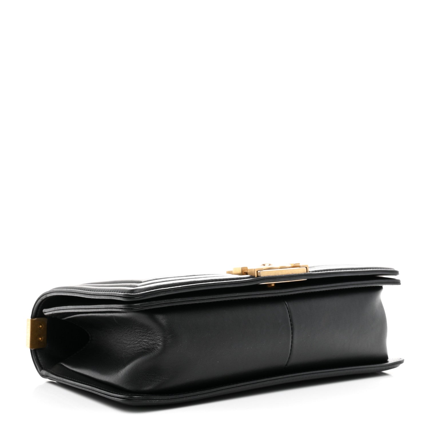 Chanel Lambskin Quilted Medium Boy Flap Black 4 of 9