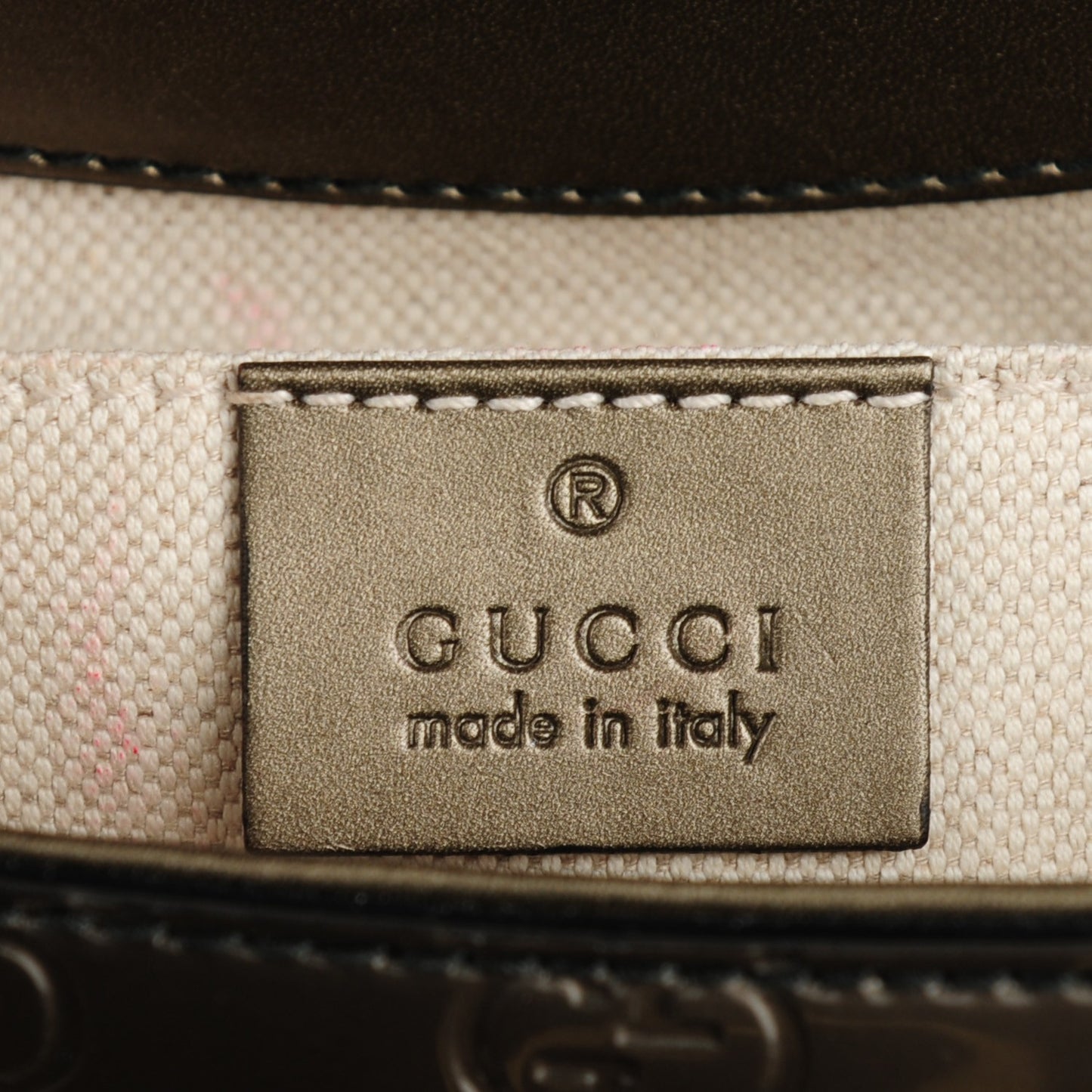 Shine Guccissima Medium Emily Chain Shoulder Bag Sasso