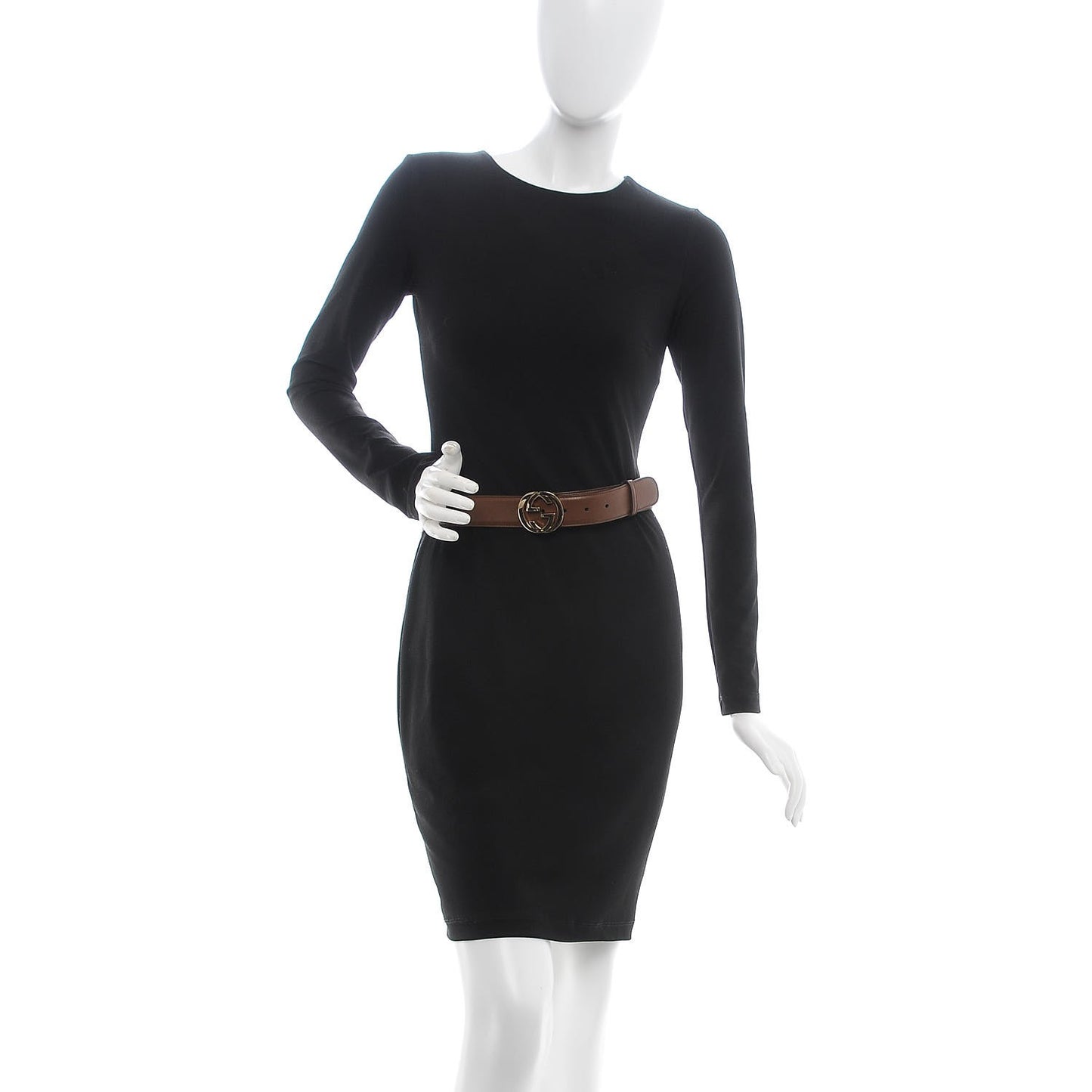 Calfskin Interlocking G 37mm Belt 100 40 Nut Brown
