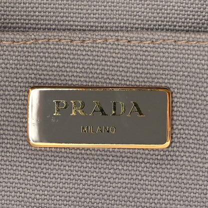 Prada Canapa Small Logo Tote Granito 6 of 10