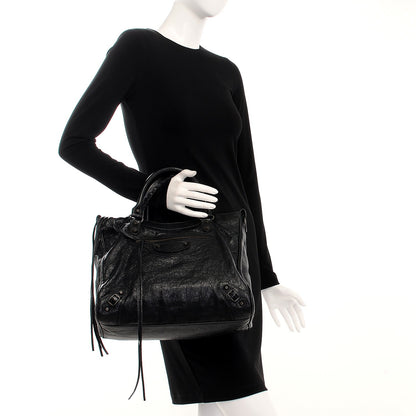 Balenciaga Agneau Classic Hardware Velo Black 3 of 9