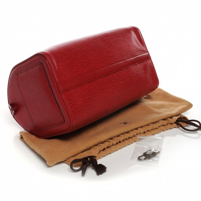 Louis Vuitton Epi Speedy 35 Rouge 4 of 7