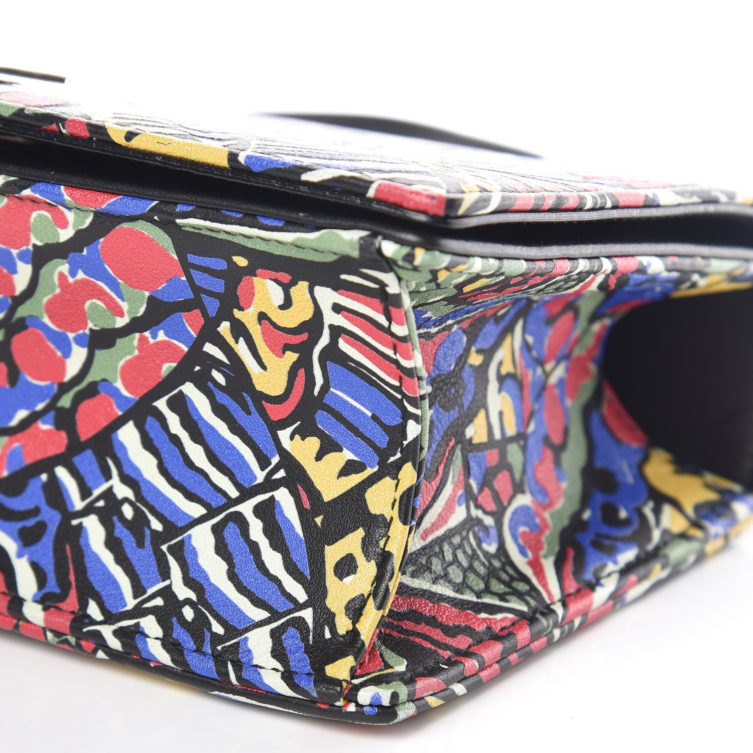 Christian Dior Calfskin Butterfly Printed Small Diorama Flap Bag Multicolor 10 of 10