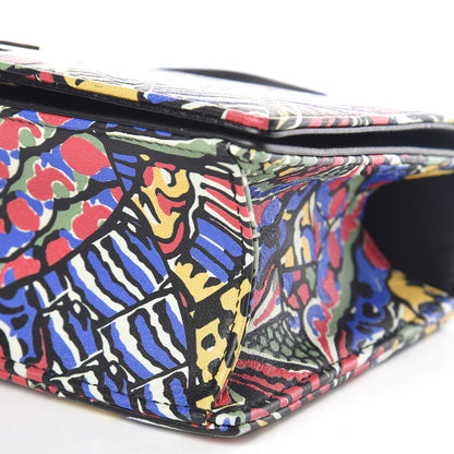 Christian Dior Calfskin Butterfly Printed Small Diorama Flap Bag Multicolor 10 of 10