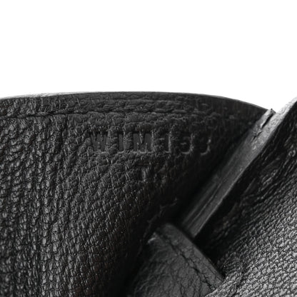 Hermes Togo Birkin 25 Black 7 of 11