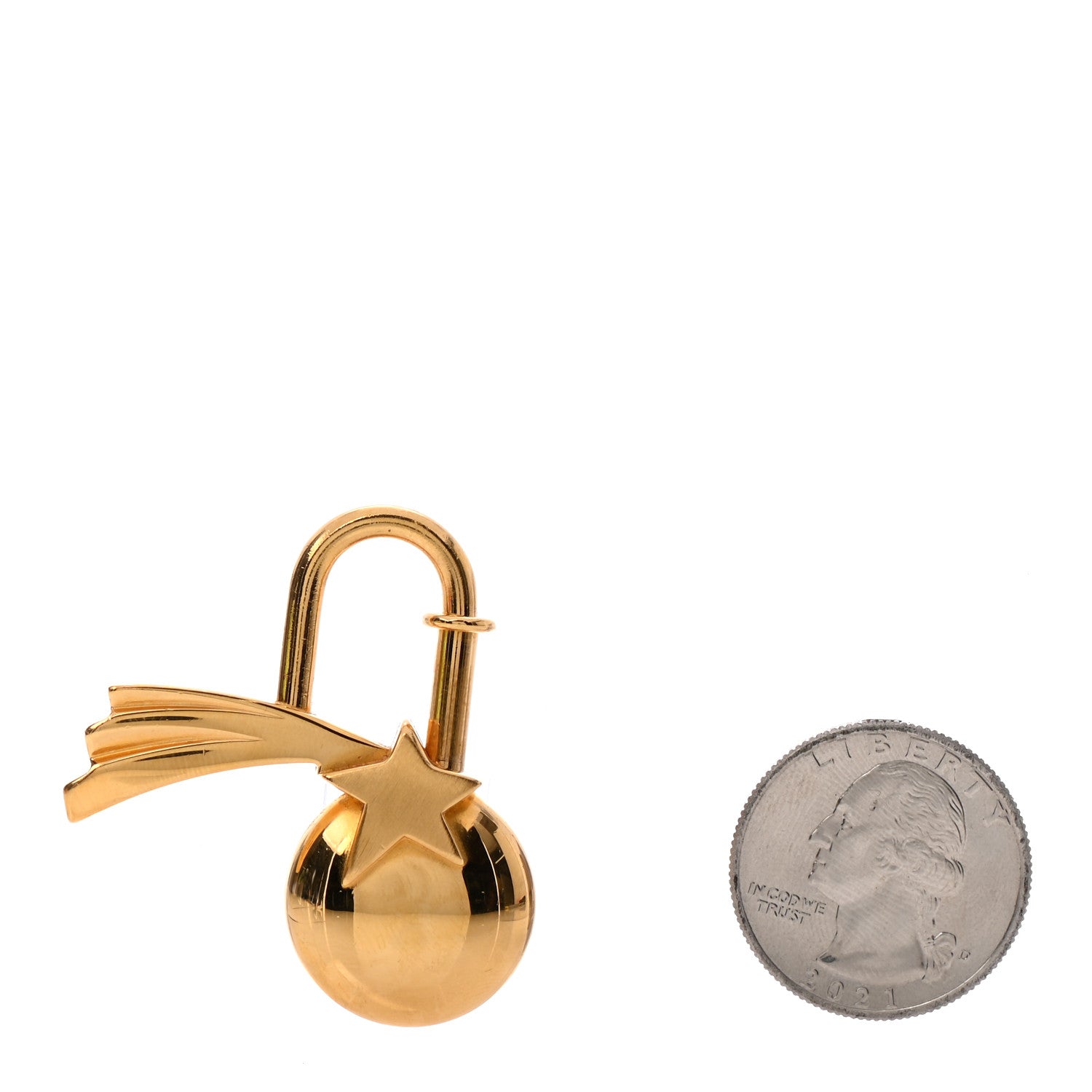 Hermes Permabrass Shooting Star Cadena Lock 2 of 3