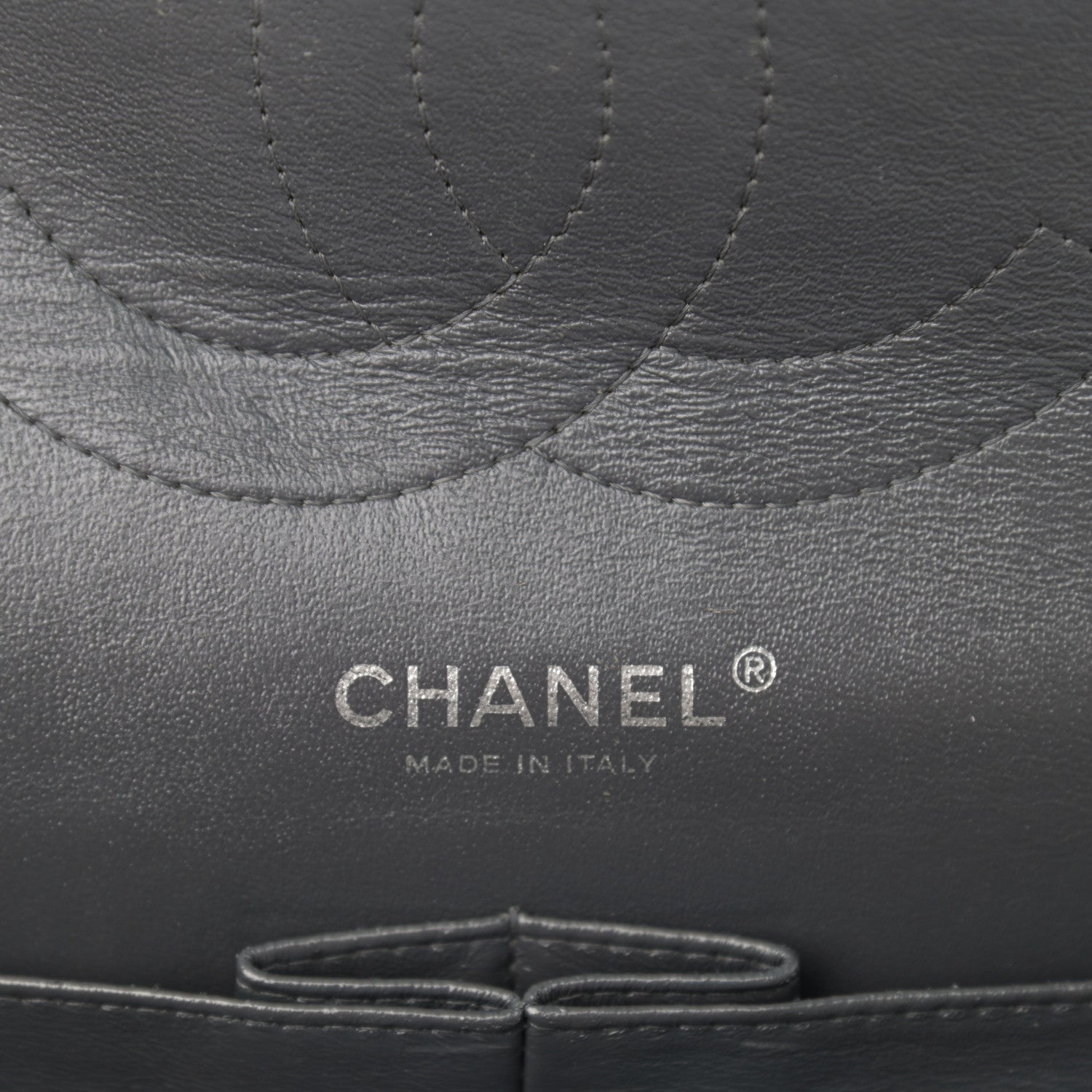 Chanel Striated Patent Quilted Jumbo Double Flap Black 6 of 17