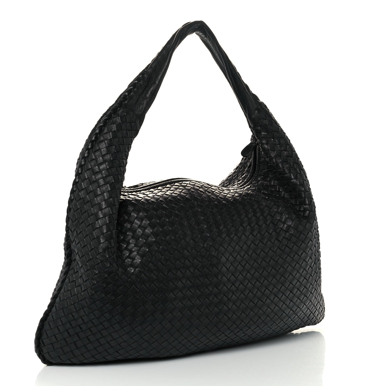 Bottega Veneta Nappa Intrecciato Maxi Veneta Hobo Black 3 of 11