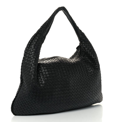 Bottega Veneta Nappa Intrecciato Maxi Veneta Hobo Black 3 of 11