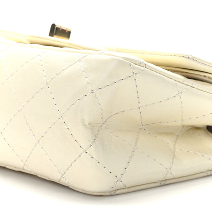 Chanel Aged Calfskin Quilted 2.55 Reissue 224 Flap White 8 of 10
