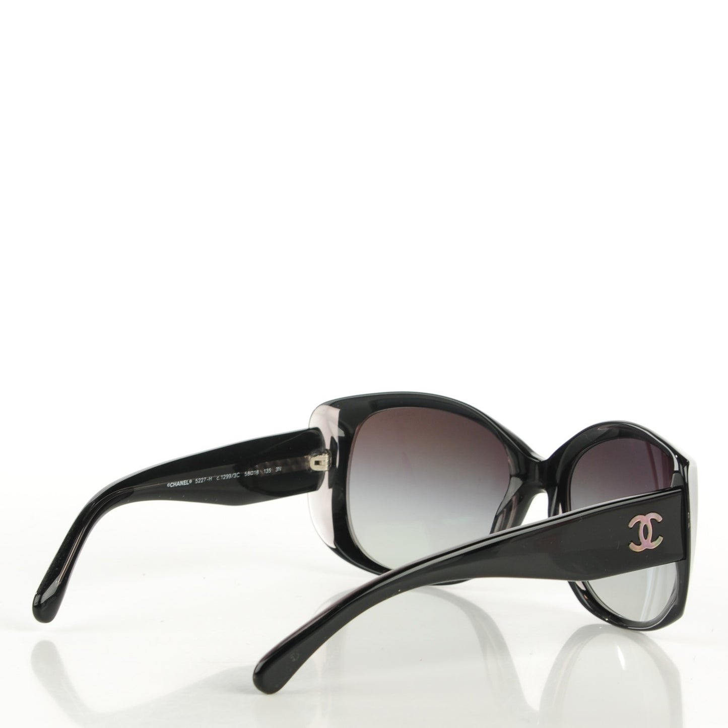 Mother of Pearl CC Sunglasses 5227-H Black