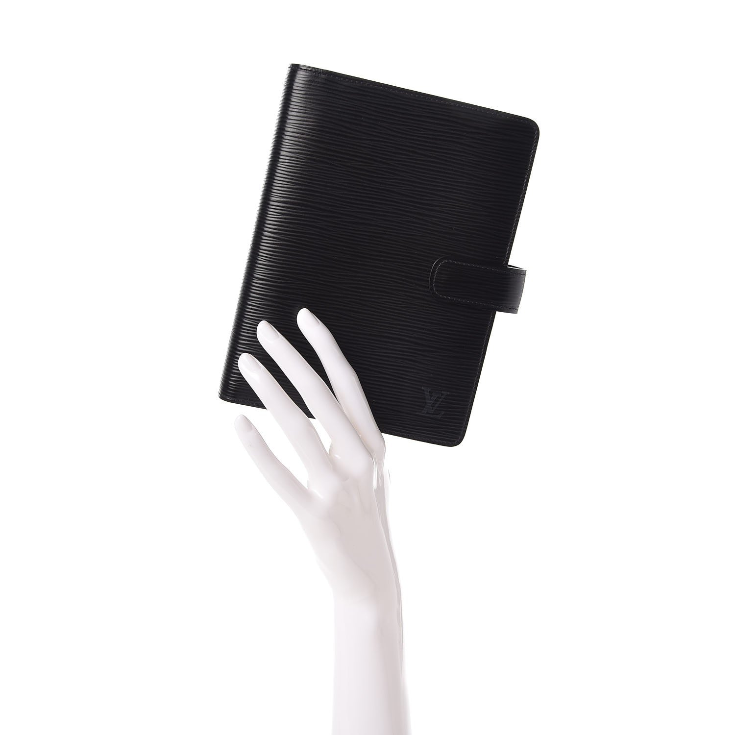 Louis Vuitton Epi Medium Ring Agenda Cover Black 2 of 6