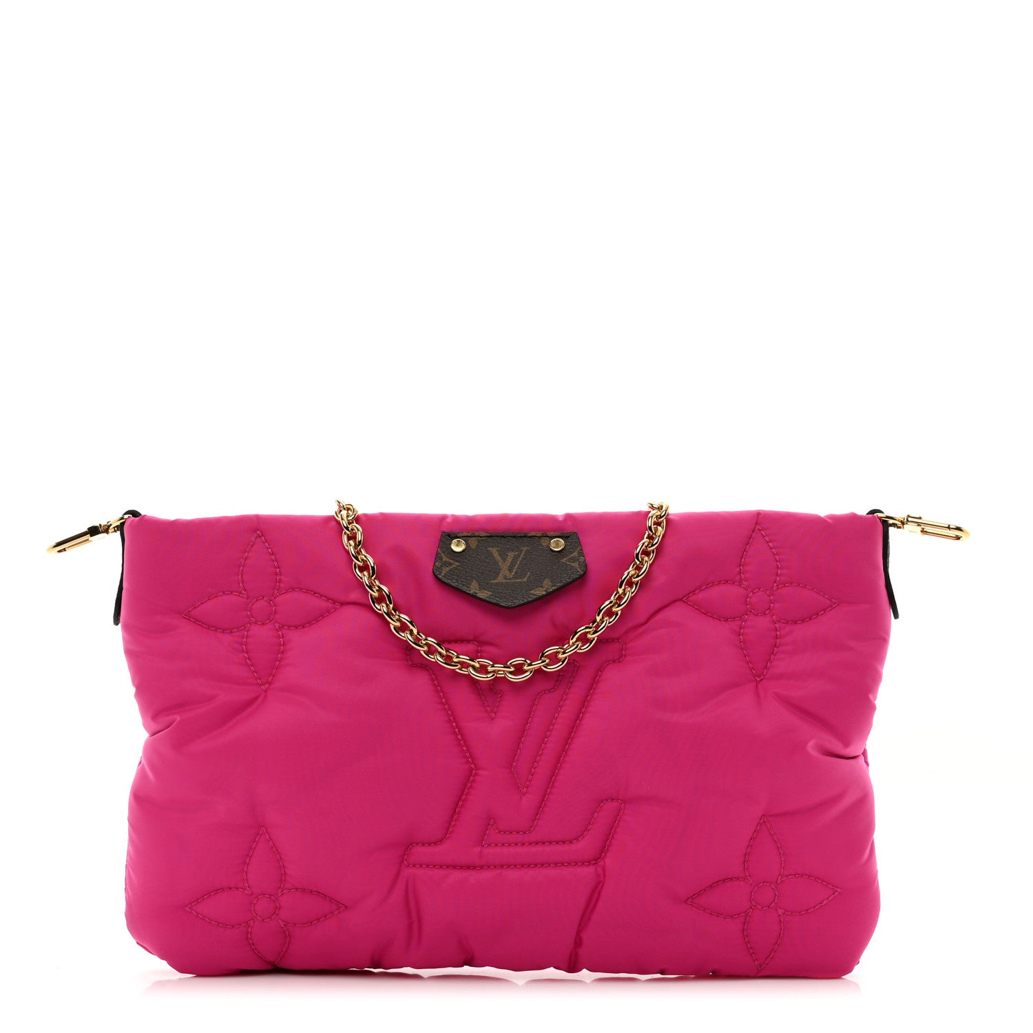 Louis Vuitton Econyl Monogram Pillow Maxi Multi Pochette Accessories Mini Pochette Fuchsia 1 of 9