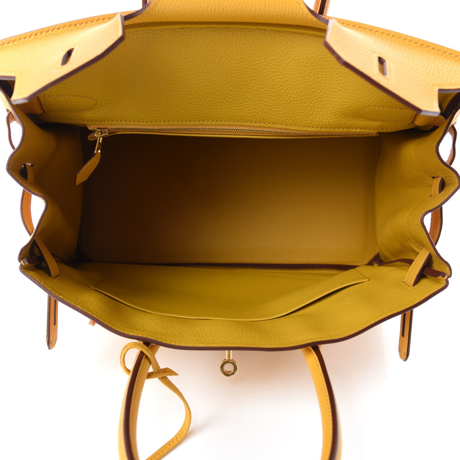 Hermes Togo Birkin 30 Jaune Ambre 5 of 11