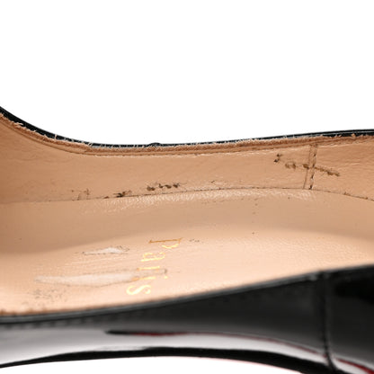 Christian Louboutin Patent So Kate 120 Pumps 36 Black 8 of 16