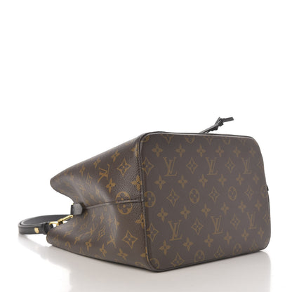 Louis Vuitton Monogram Neonoe MM Black 4 of 9
