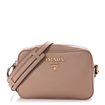 Prada Vitello Phenix Camera Bag Cipria 1 of 8