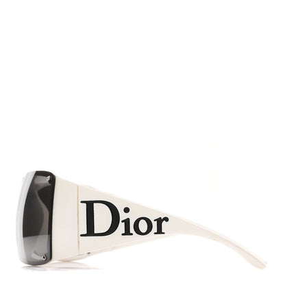 Christian Dior Acetate Overshine 2 Sunglasses White Black 3 of 6