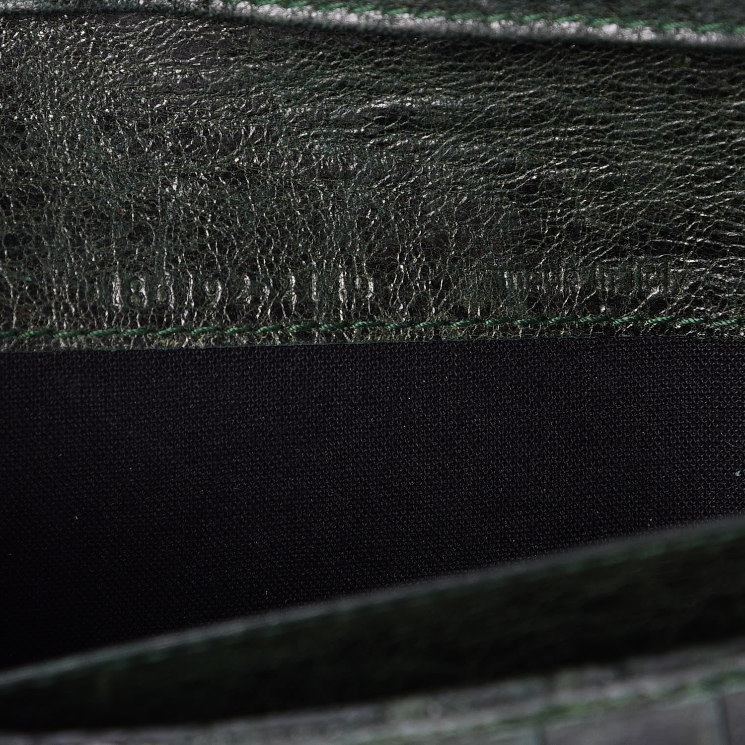 Balenciaga Chevre Giant 12 Silver Hardware Compagnon Wallet Evergreen 10 of 12